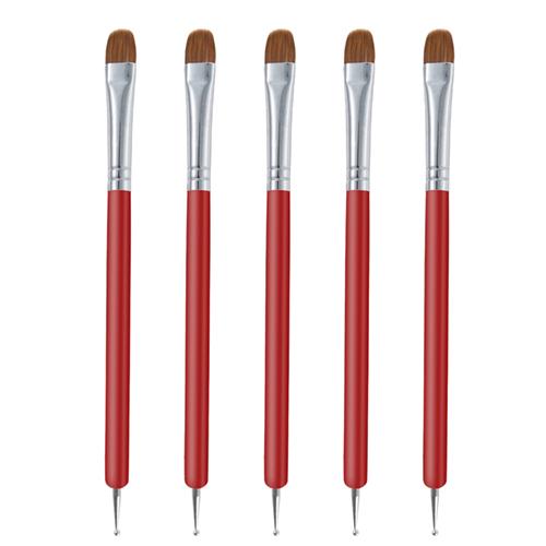 Classic Red Kolinsky Sable French Brush