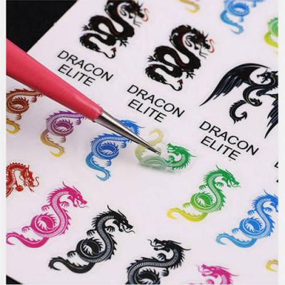 6 Sheets Nail Art Stickers Flowers Character Nail Decals DIY Nail Decoration