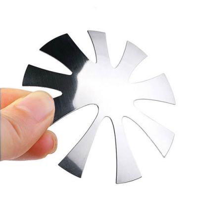 French Nail Cutter Tool Stainless Steel C-Shape Manicure Edge Trimmer Diy Plate Module