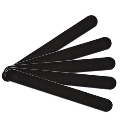 Professional Black Double Sided Emery Board Manicure Pedicure Tools Nail Files