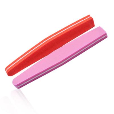 Pink Nail Buffer Block Double Sides Sponge Nail File Nail Art Tools