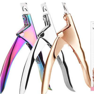 Adjustable Stainless Steel False Nail Tip Clipper Cutter Trimmer Manicure Tool